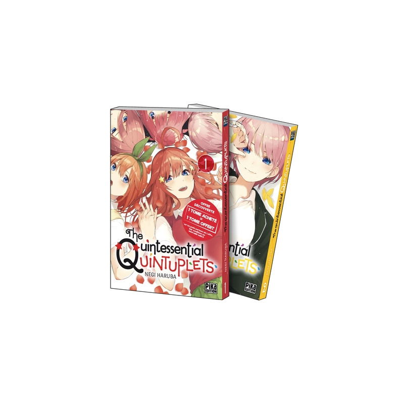 The Quintessential Quintuplets Pack découverte T01 et T02
