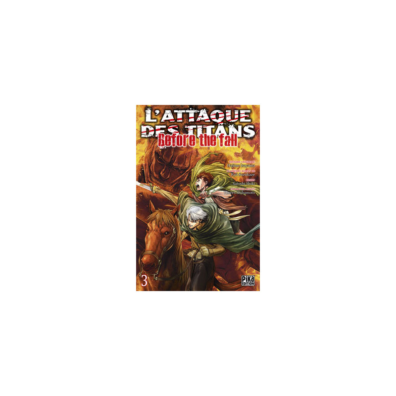L'Attaque des Titans - Before the Fall T03