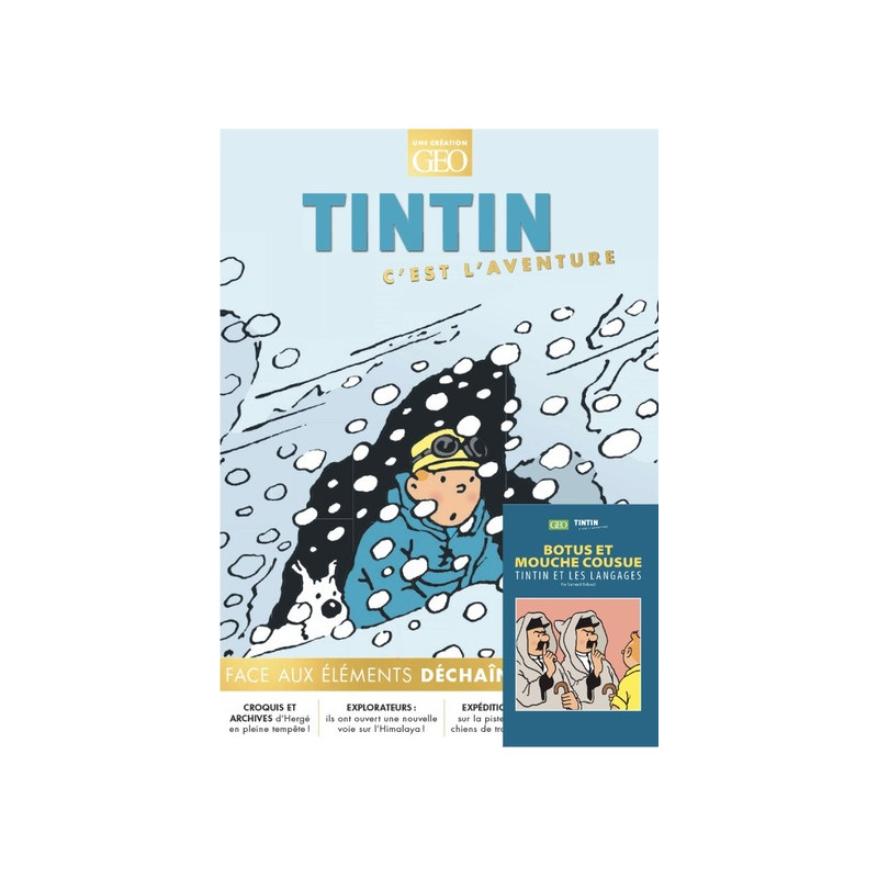 Tintin c'est l'aventure n°22 - Face aux élèments - Offre jumelée