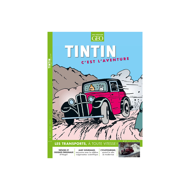 Tintin c'est l'aventure n°21 - Les transports