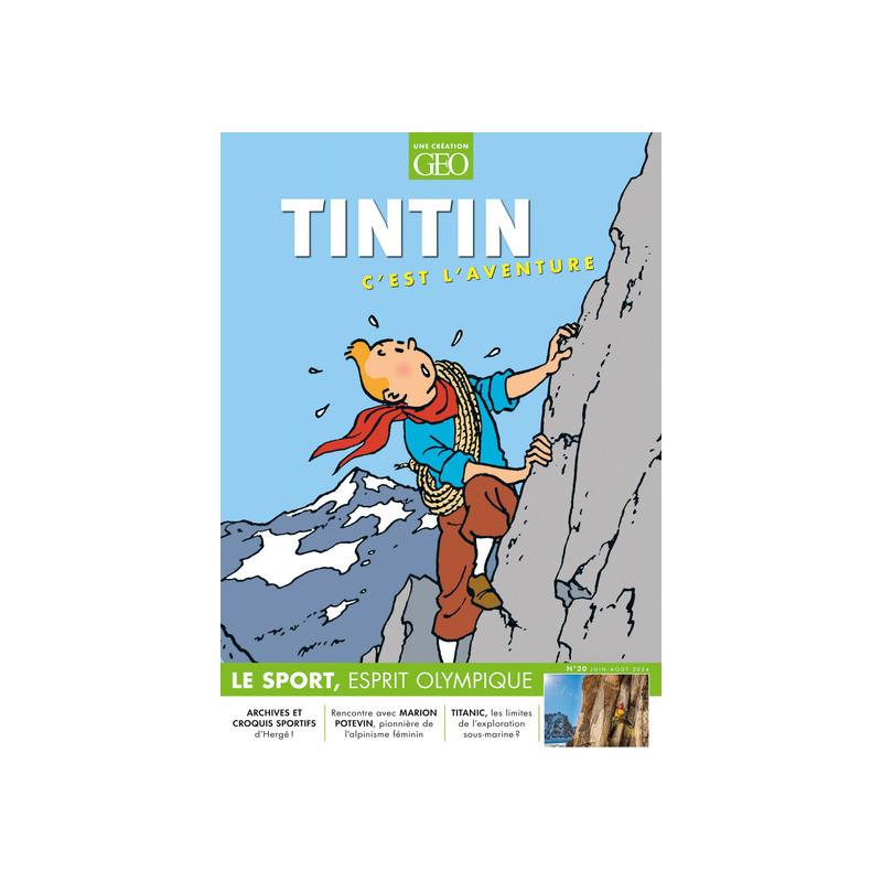 Tintin c'est l'aventure n°20 - Le sport, esprit olympique