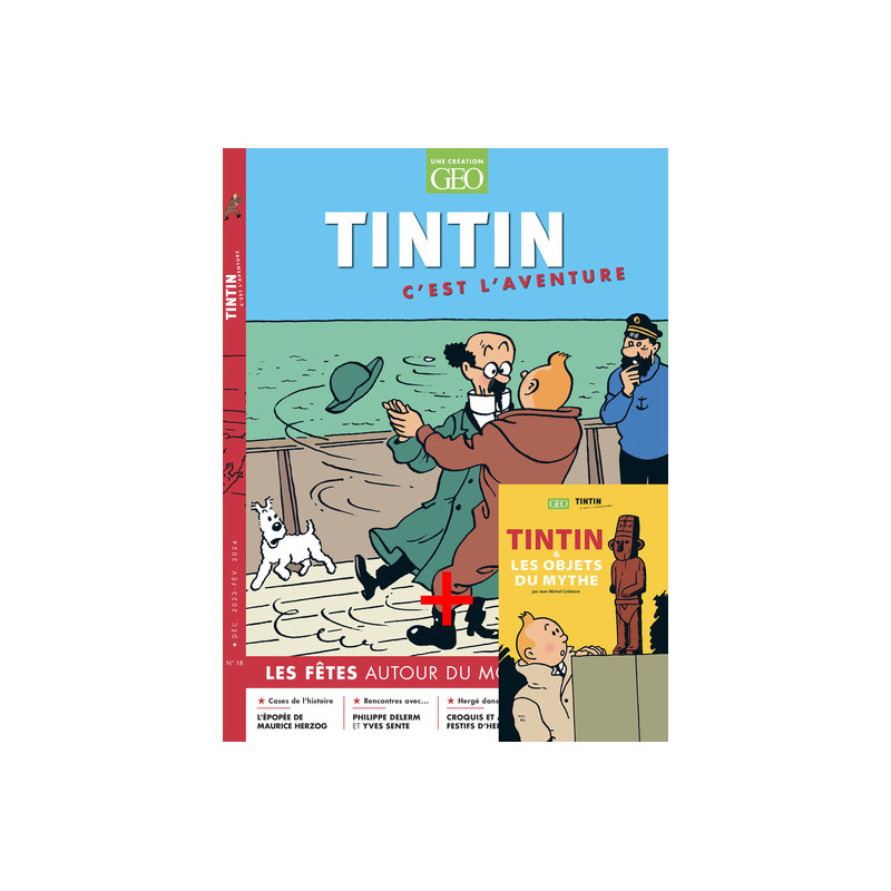 Tintin c'est l'aventure n°18 - Les fêtes autour du monde - Offre jumelée