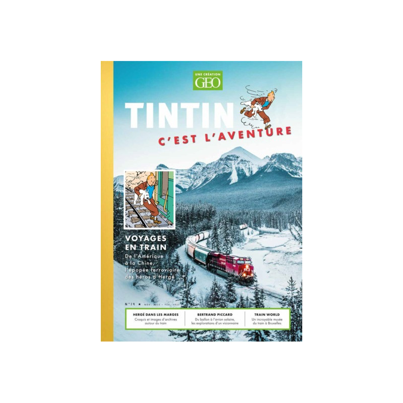 Tintin c'est l'aventure n°14 - Voyages en train