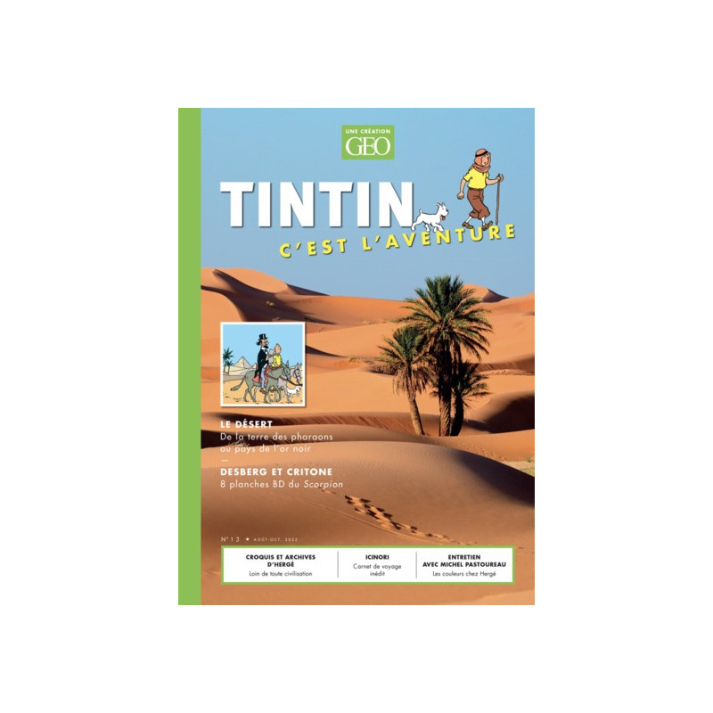 Tintin c'est l'aventure n°13 - Le désert