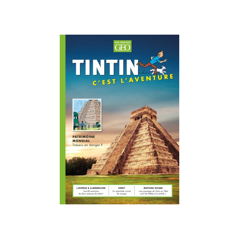 Tintin c'est l'aventure n°12 - Patrimoine mondial