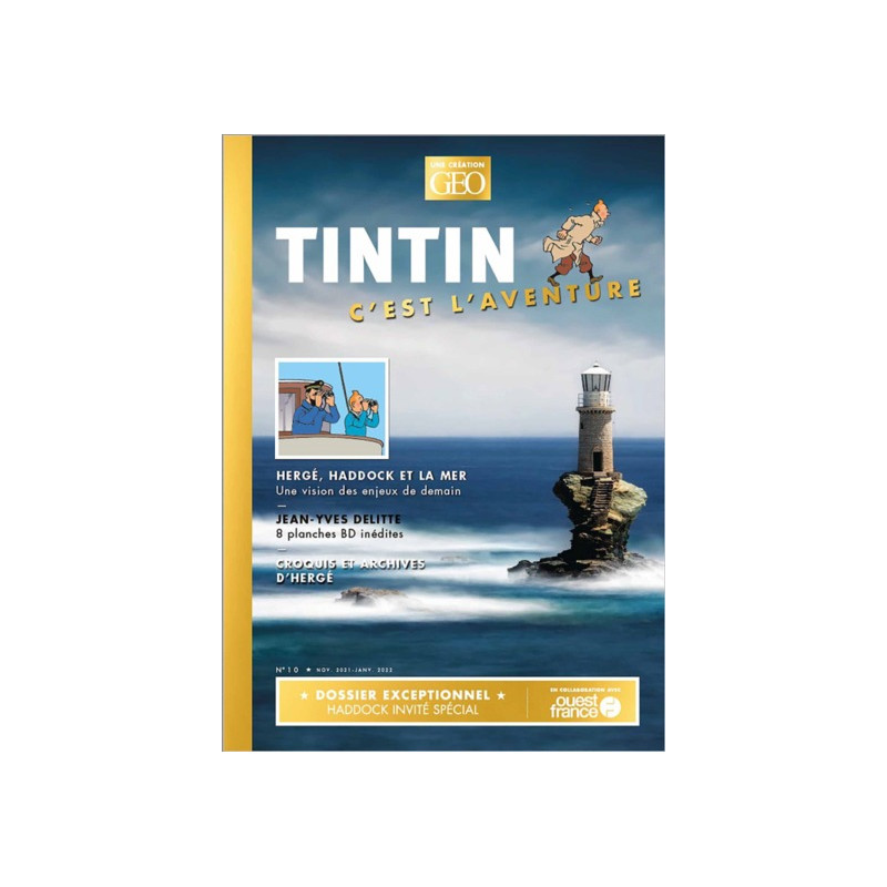 Tintin c'est l'aventure n°10 - Hergé, Haddock et la mer