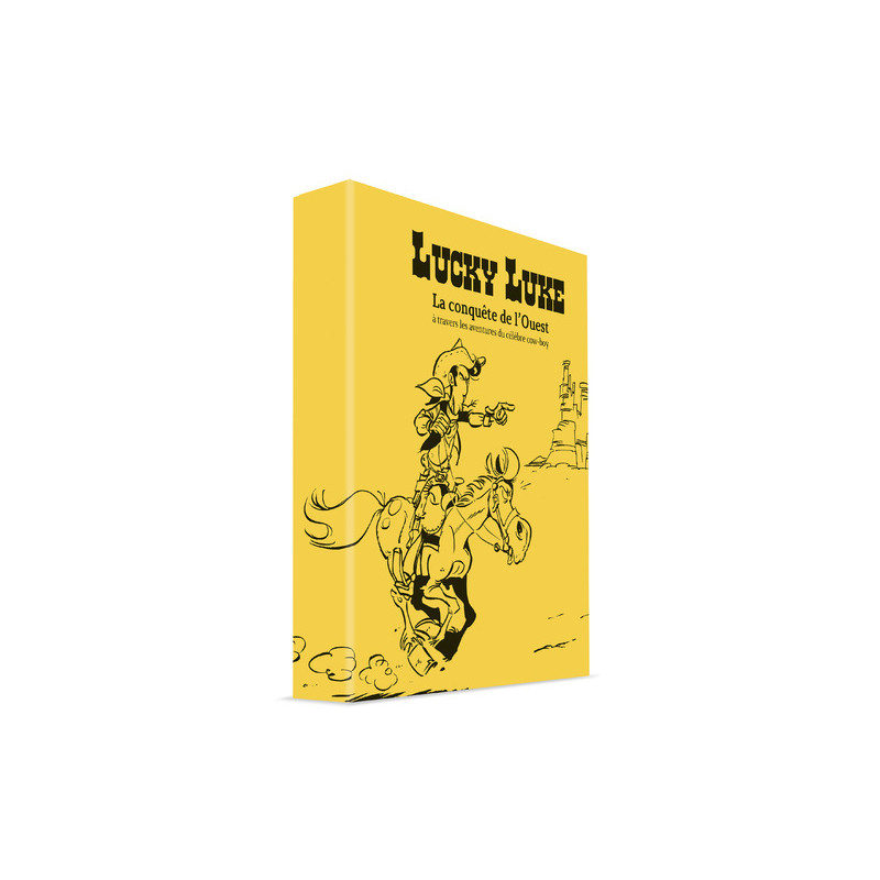 Coffret Lucky Luke - La conquête de l'Ouest à travers les aventures du célèbre cow-boy