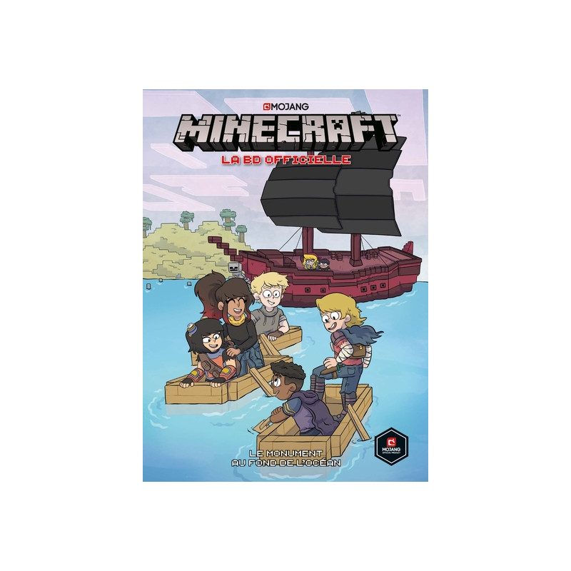 Minecraft la BD officielle T02 : Le monument au fond de l'océan
