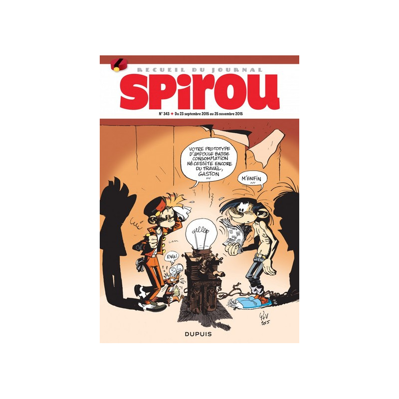 Recueil Spirou - tome 343 - Recueil Spirou  343