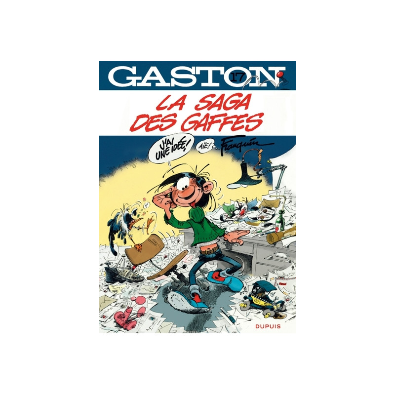 Gaston (old) - Tome 17 - La saga des gaffes