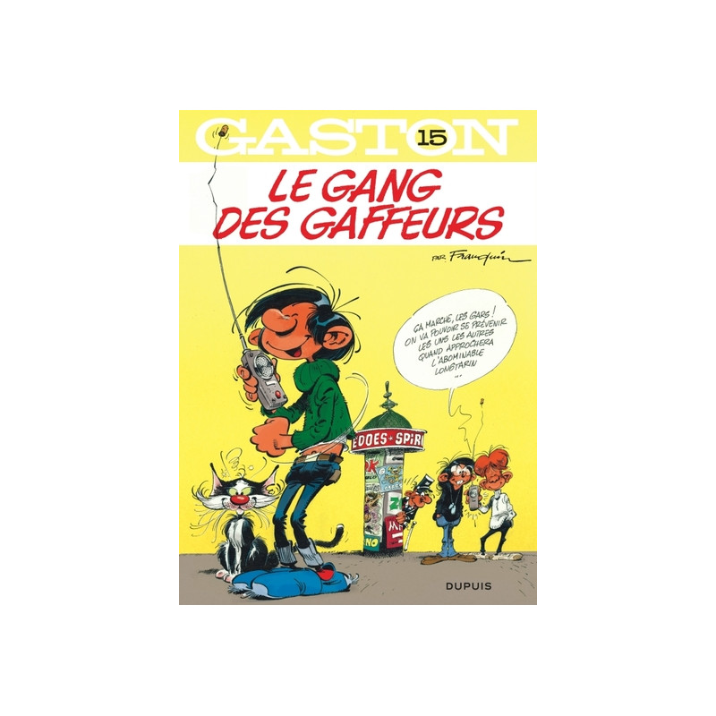 Gaston (old) - Tome 15 - Le gang des gaffeurs