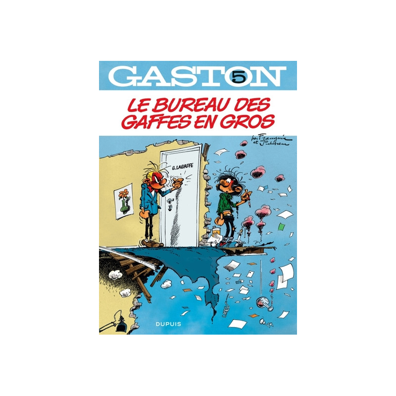 Gaston (old) - Tome 5 - Le bureau des gaffes en gros