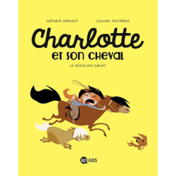 Charlotte et son cheval,...