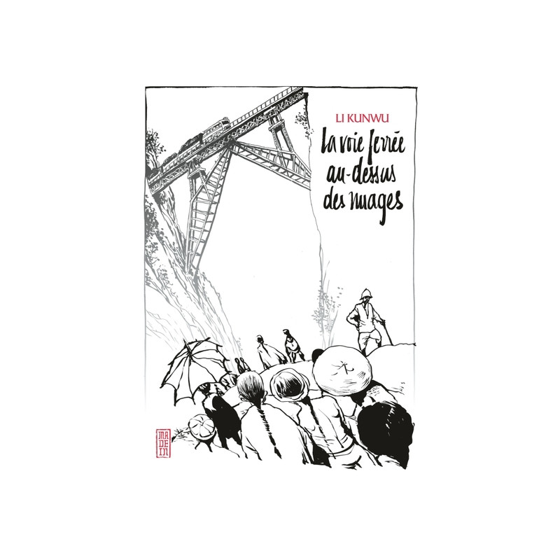La voie ferrée au-dessus des nuages