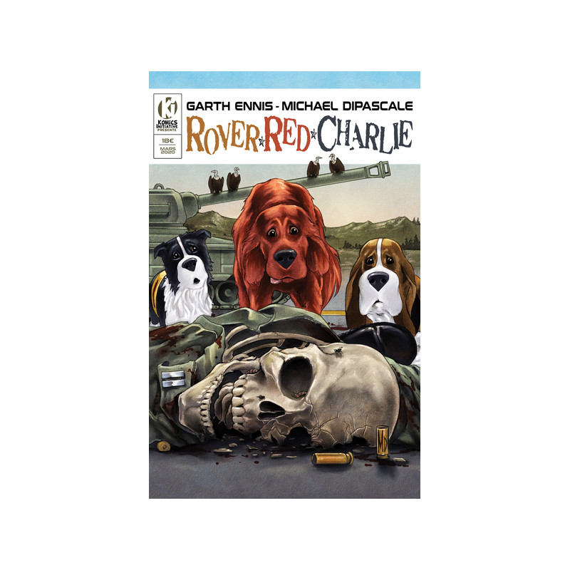 Rover, Red, Charlie