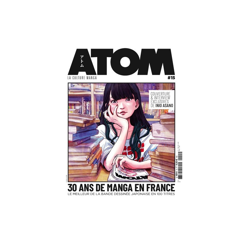 ATOM 15 (HC) 30 ans de manga en France - Le meilleur de la bande dessinée japonaise en 100 titres