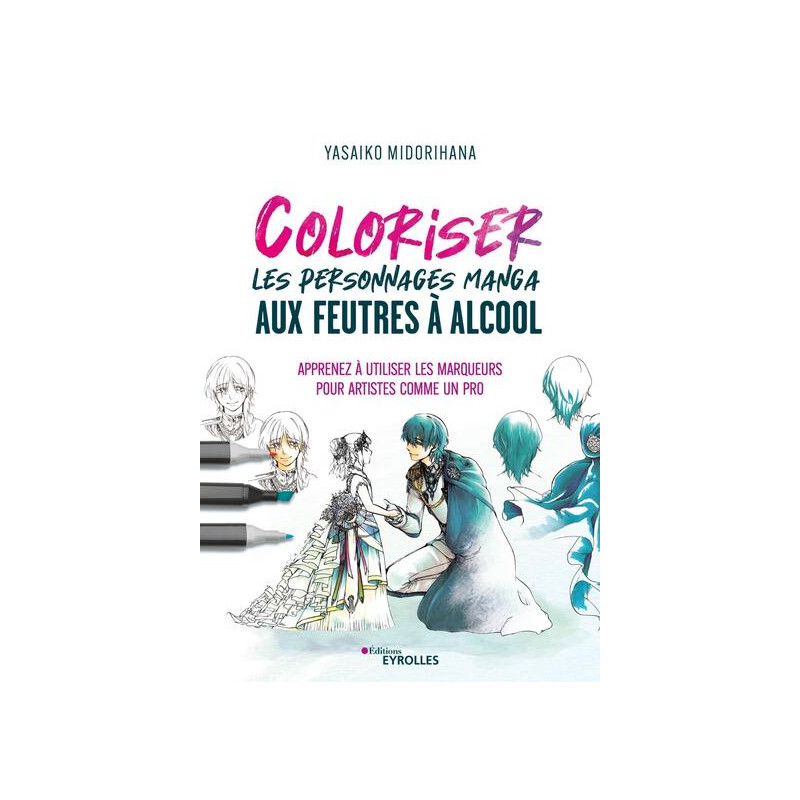 Coloriser les personnages manga aux feutres à alcool