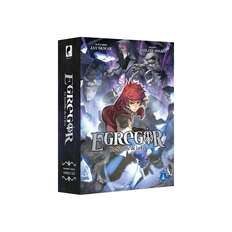 Egregor : Le Souffle de la Foi - Partie 1 (Tomes 01 à 06) - Coffret 6 Mangas Collector limité