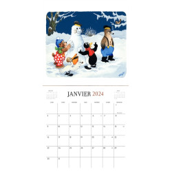 Petzi - Calendrier 2024