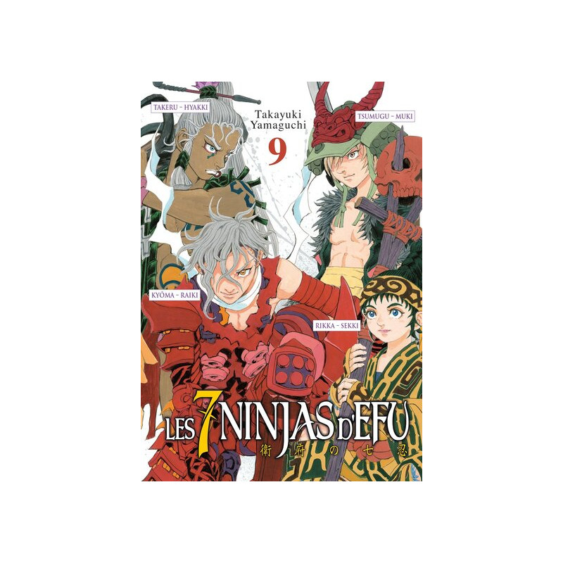 Les 7 Ninjas d'Efu - Tome 9