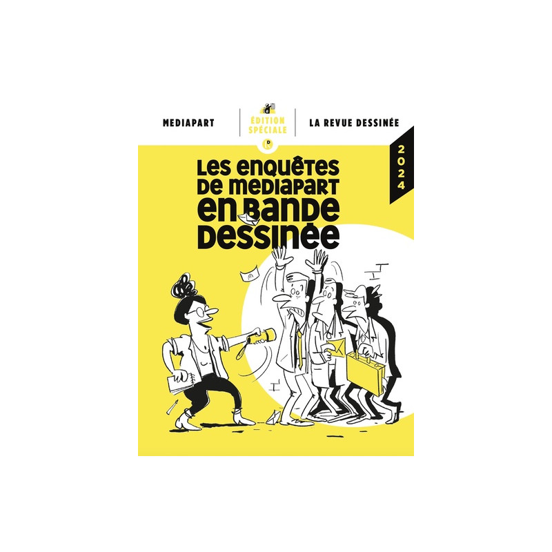 Les enquêtes de mediapart en bandes dessinées 2024