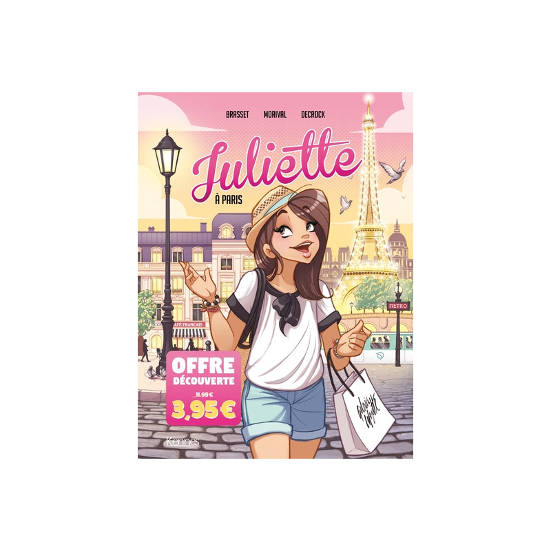 Juliette à Paris BD - offre découverte