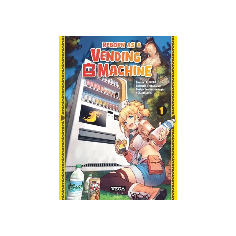 Reborn as a vending machine  - Tome 1