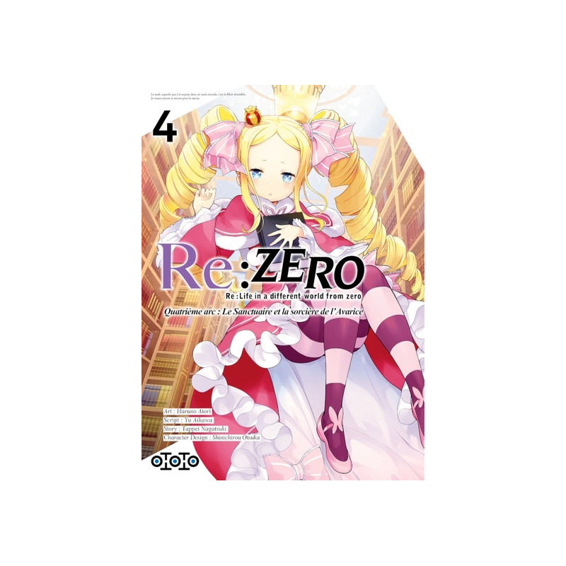 Re : Zero Arc 4 - Tome 04