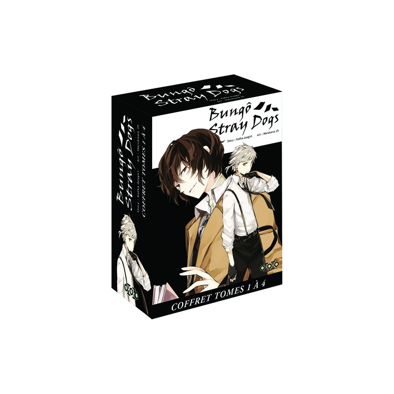 Coffret Bungo stray dogs T01 à T04