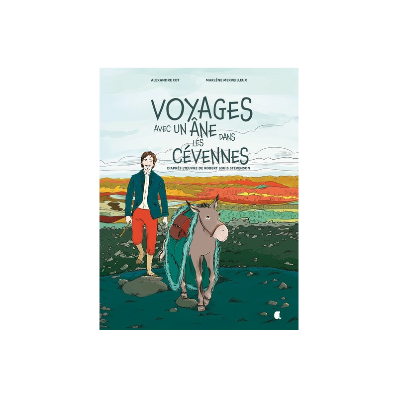 Voyages avec un âne dans les Cévennes - BD