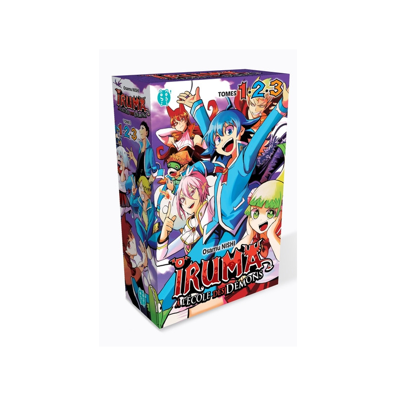 Iruma à l'école des démons Coffret T01 à T03