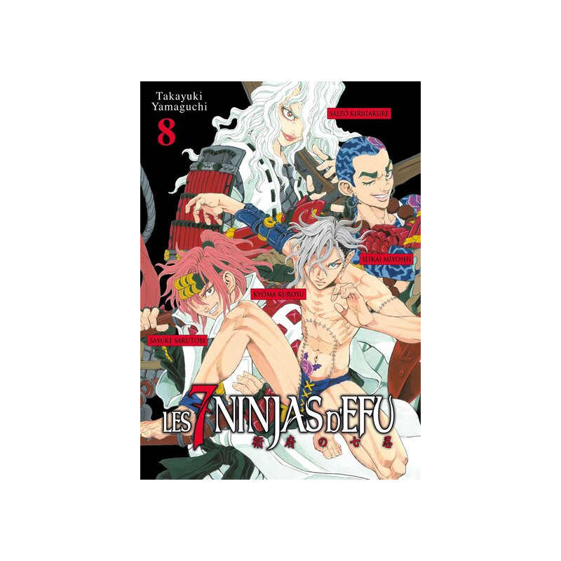 Les 7 Ninjas d'Efu - Tome 8