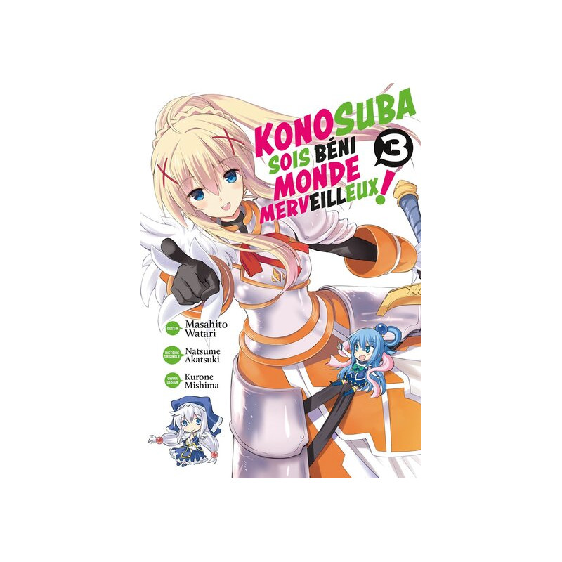 Konosuba : Sois Béni Monde Merveilleux ! - Tome 03