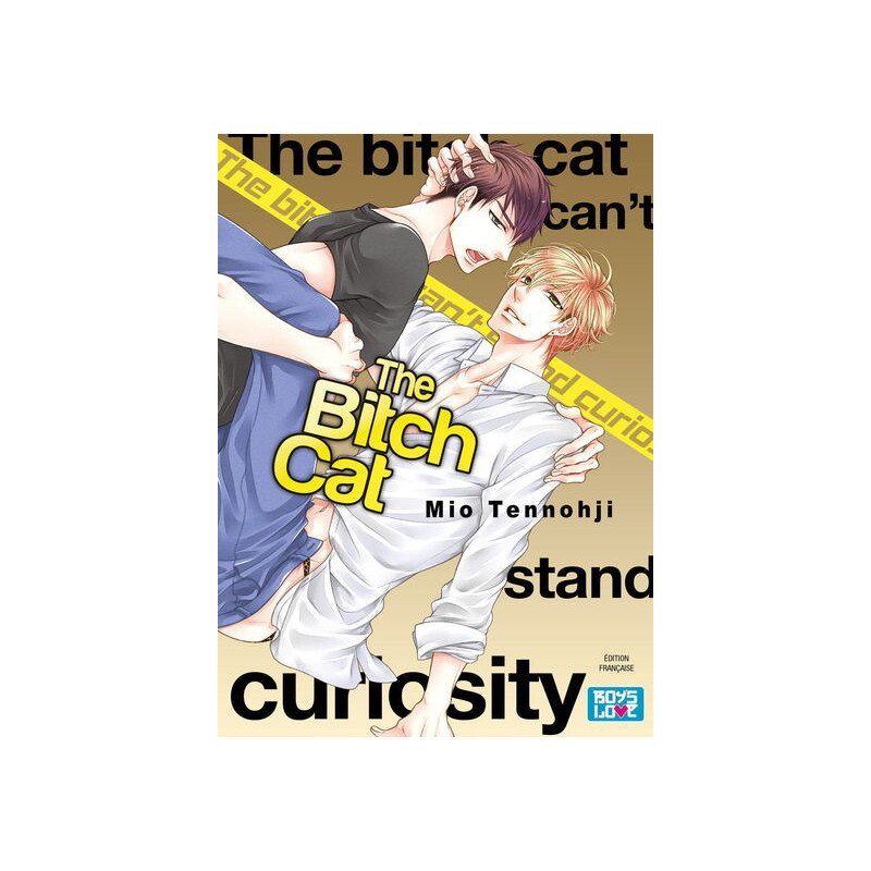 The bitch cat can't stand curiosity