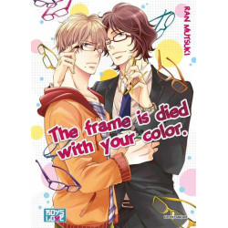 The frame is died with your...