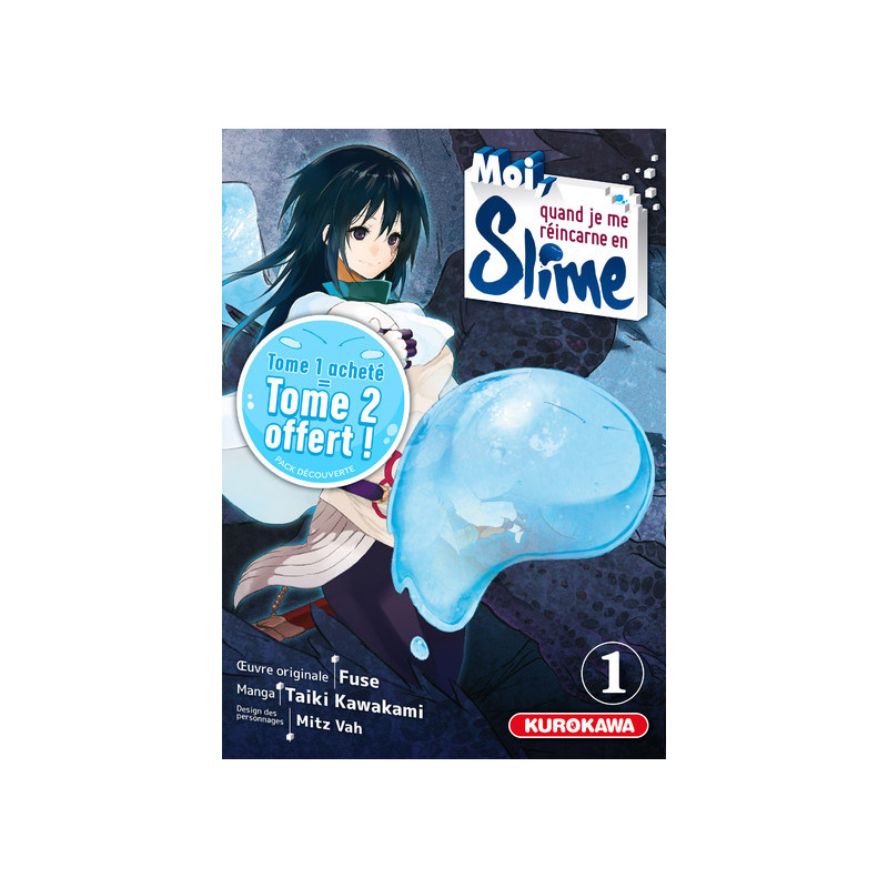 Pack Moi quand je me réincarne en Slime - tomes 1-2