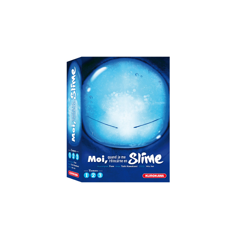 Coffret Moi, quand je réincarne en Slime - tomes 1-2-3