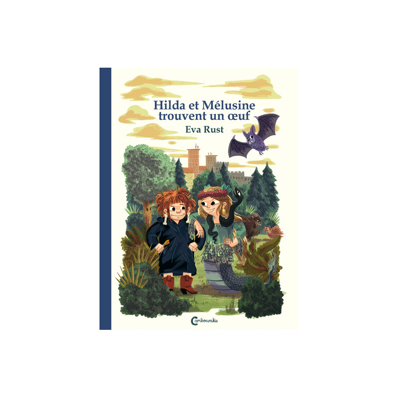 Hilda et Mélusine trouvent un oeuf