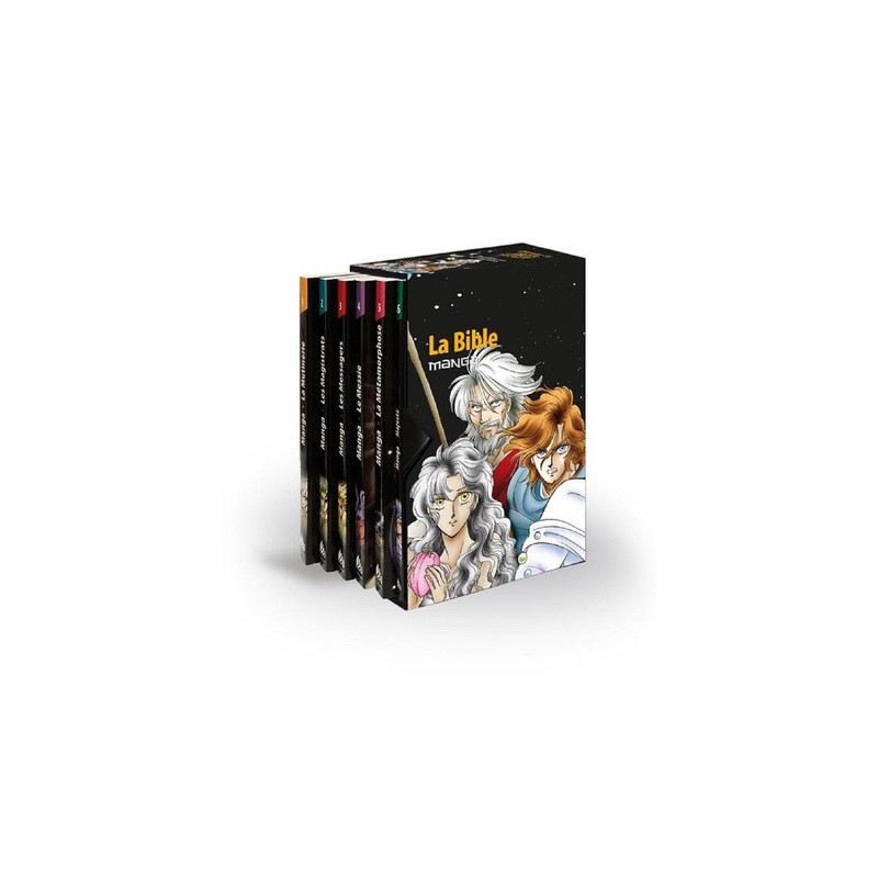 La Bible en Manga - Coffret collector intégral (Volumes 1 à 6)
