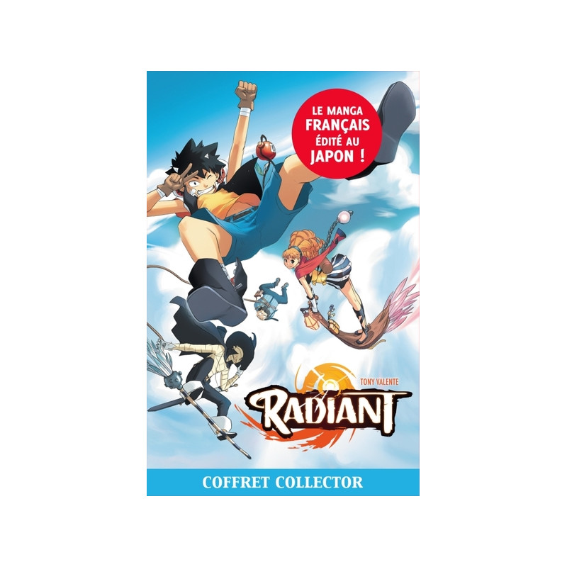 RADIANT FOURREAU T01 A T04 + POSTER