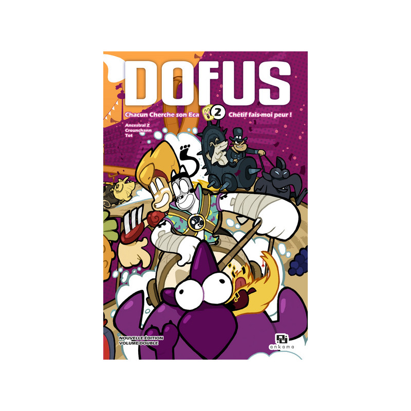 DOFUS MANGA DOUBLE T02+CARTE