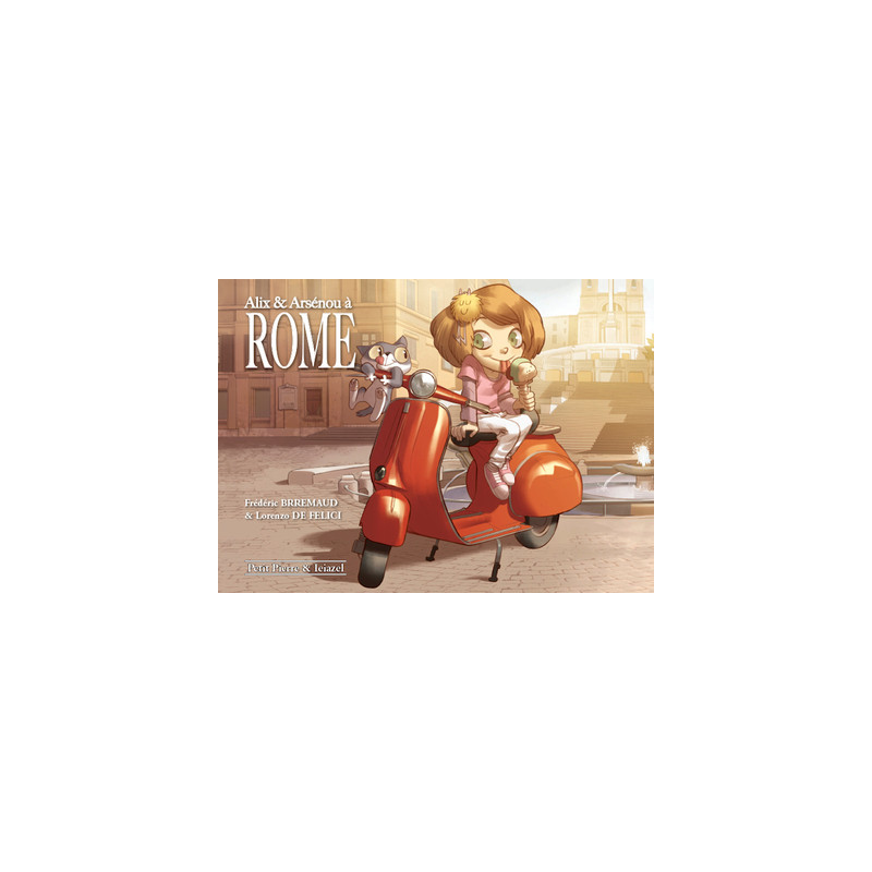 Alix et Arsénou à Rome