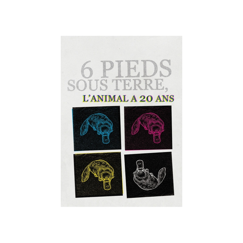 6 pieds sous terre, l'animal a vingt ans
