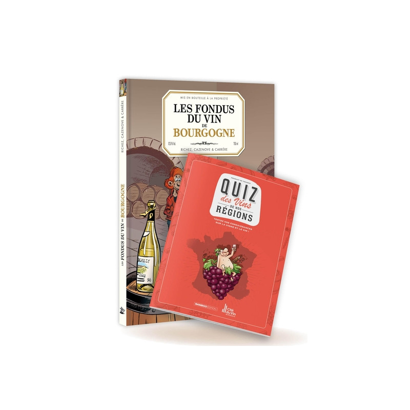Les Fondus du vin : Bourgogne + quiz offert