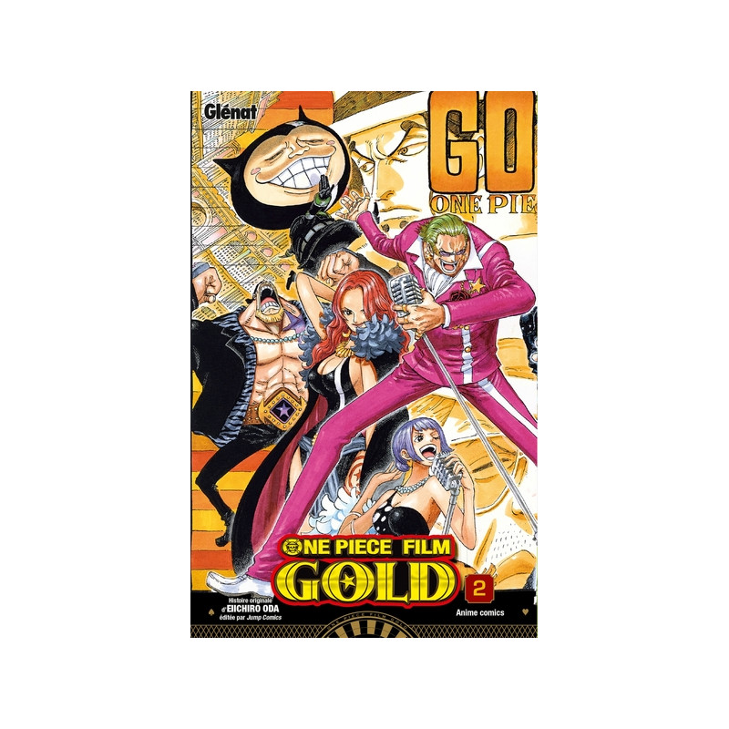 One Piece Anime comics - Film Gold - Tome 02