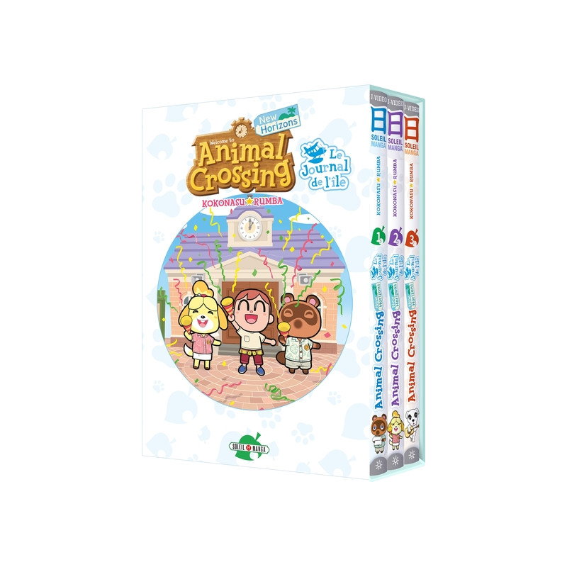 Animal Crossing - Le Journal de l'île - Coffret T01 A T03