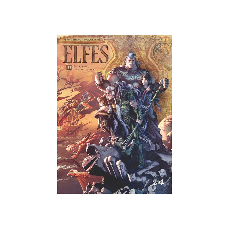 Elfes - Tome 33 Une guerre, trois couronnes