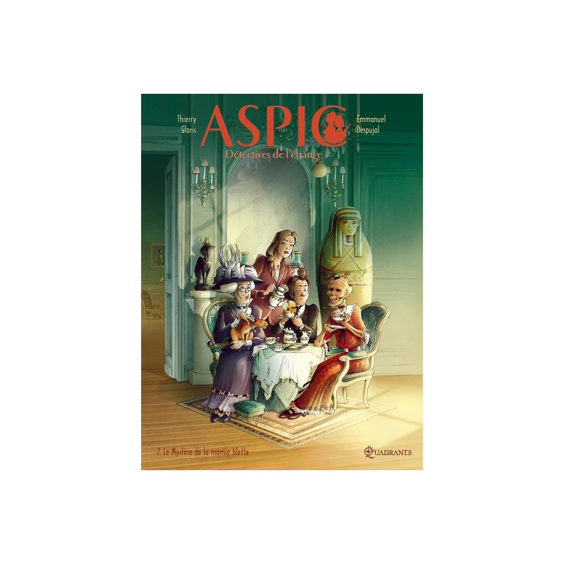 Aspic, détectives de l'étrange T07 - Le Mystère de la momie blette