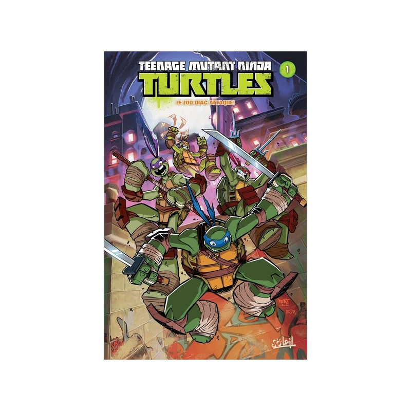 Teenage Mutant Ninja Turtles - Les Tortues Ninjas T01- Premiers pas