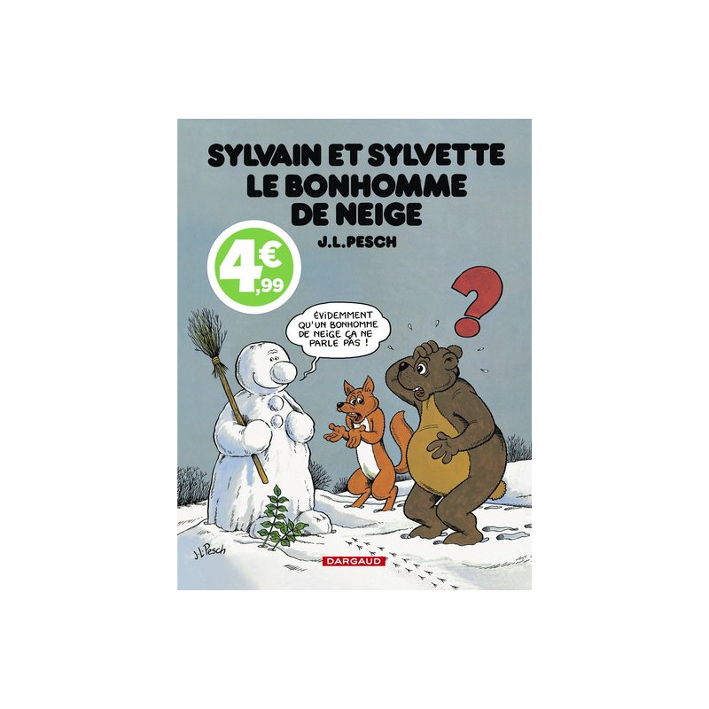 Sylvain et Sylvette - Tome 12 - Le Bonhomme de neige / Edition spéciale (Indispensables 2022)